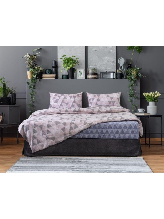 Flannel Bed Sheet Set - Size: King  - art:11036